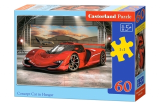 Puzzle Castorland Concept Car in Hangar 60 dílků