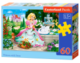 Puzzle Castorland Princess with Swan 60 dílků
