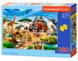 Puzzle Castorland Safari Adventure 180 dílků