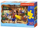 Puzzle Castorland Snow White and the Seven Dwarfs 30 dílků