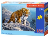 Puzzle Castorland Tiger on the Rock 180 dílků