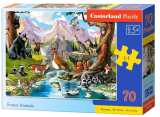 Puzzle Castorland Forest Animals 70 dílků