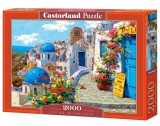 Puzzle Castorland Spring in Santorini 2000 dílků