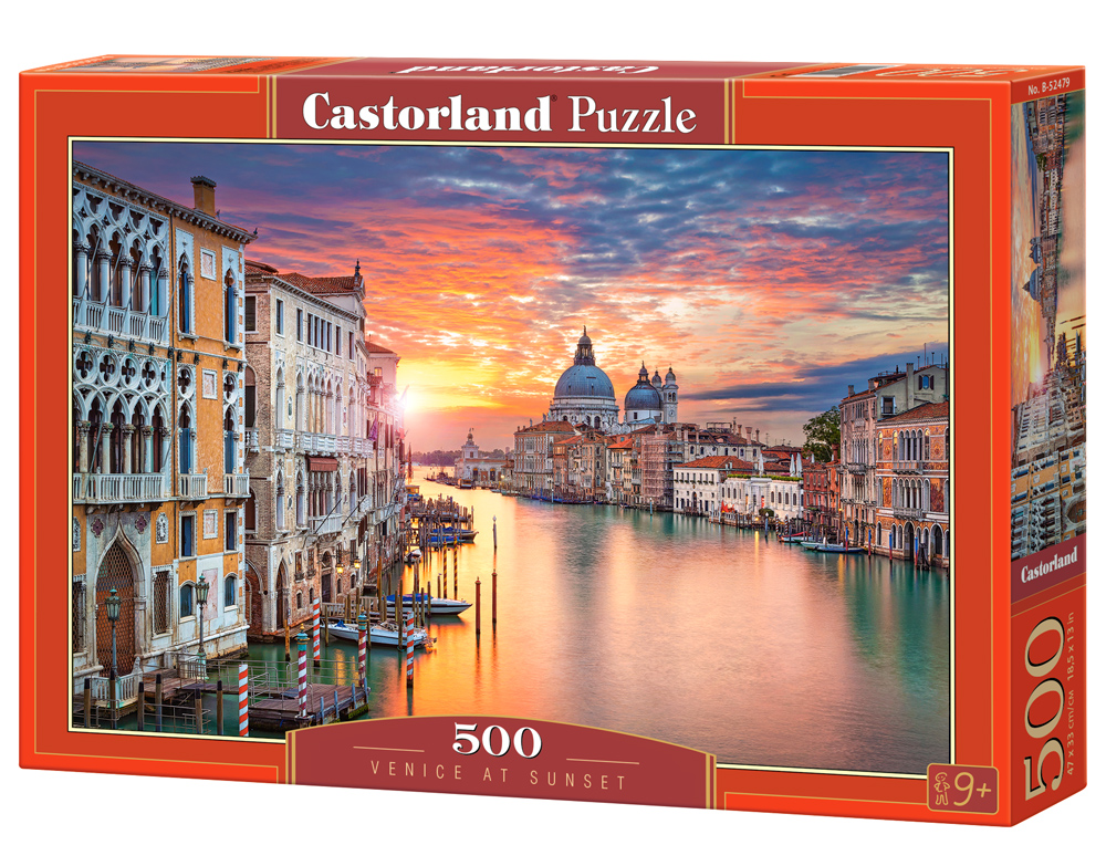 Puzzle Castorland Venice at Sunset 500 dílků