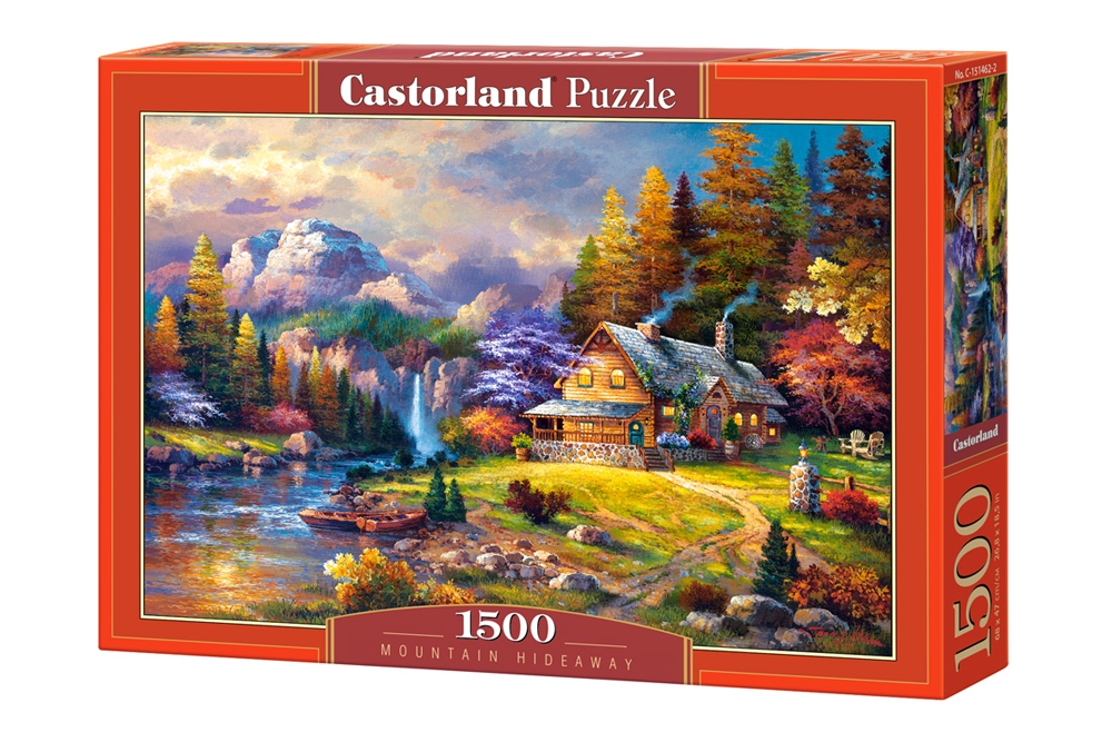Puzzle Castorland Mountain-Hideaway 1500 dílků