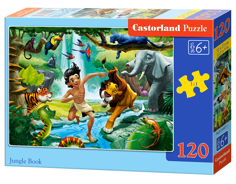 Puzzle Castorland Jungle Book 120 dílků