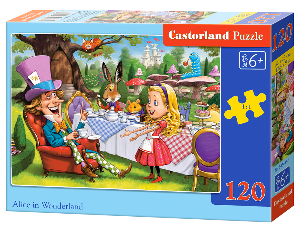 Puzzle Castorland Alice in Wonderland 120 dílků