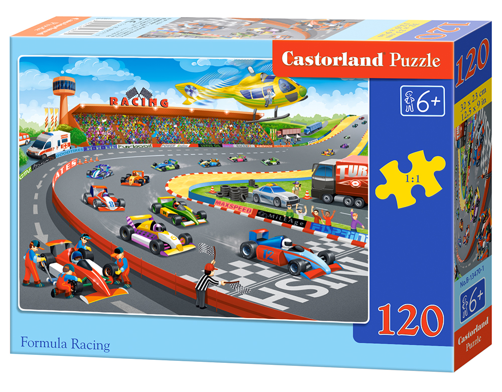 Puzzle Castorland Formula Racing 120 dílků