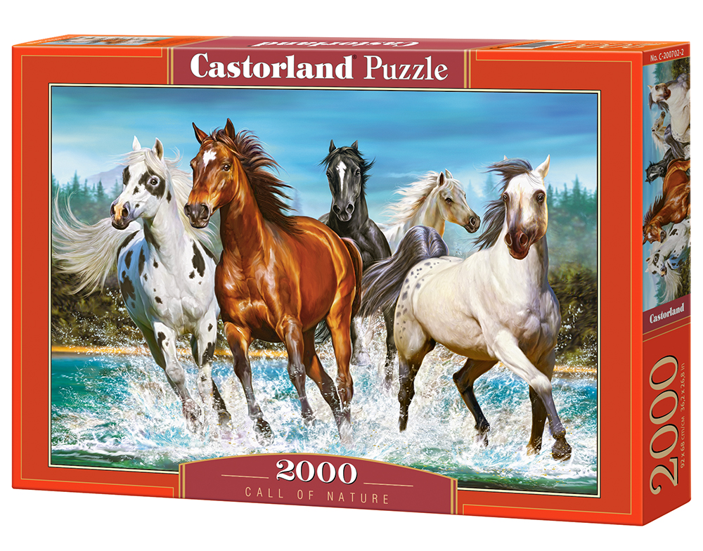 Puzzle Castorland Call of Nature 2000 dílků
