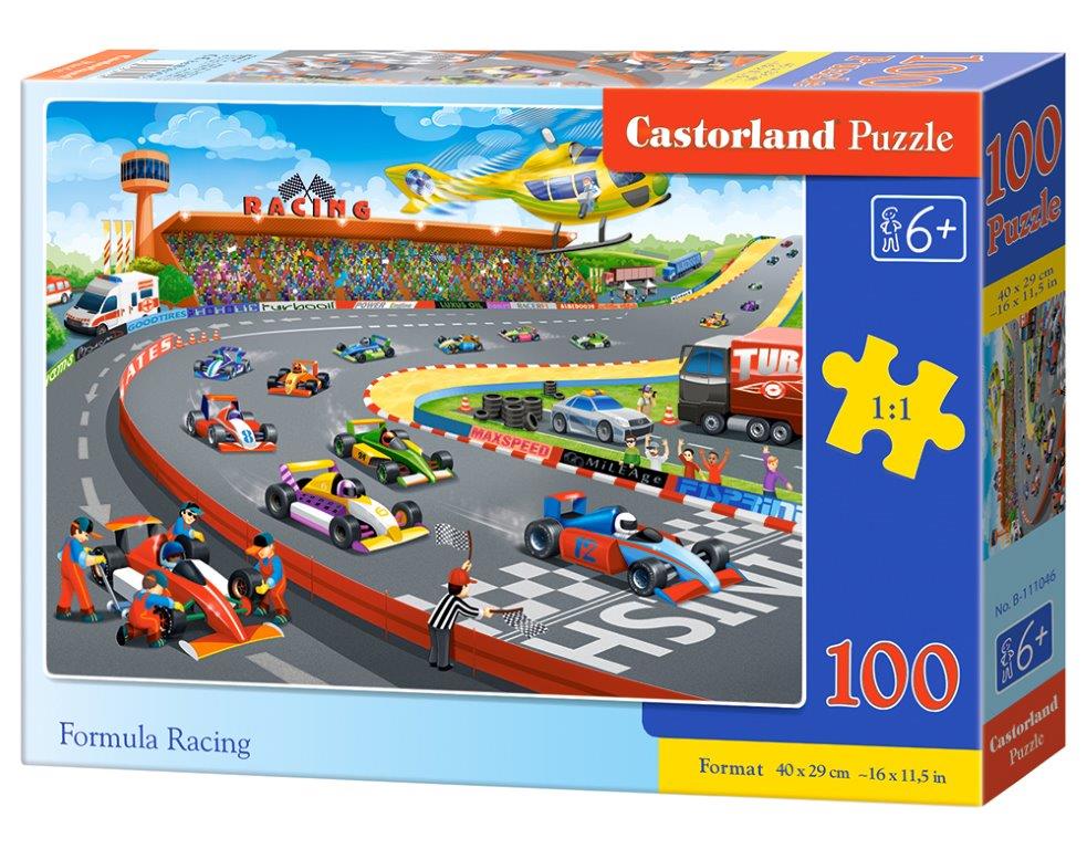Puzzle Castorland Formula Racing 100 dílků