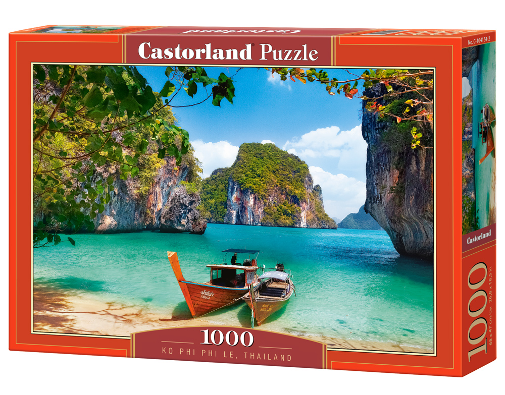 Puzzle Castorland Ko Phi Phi Le, Thailland 1000 dílků