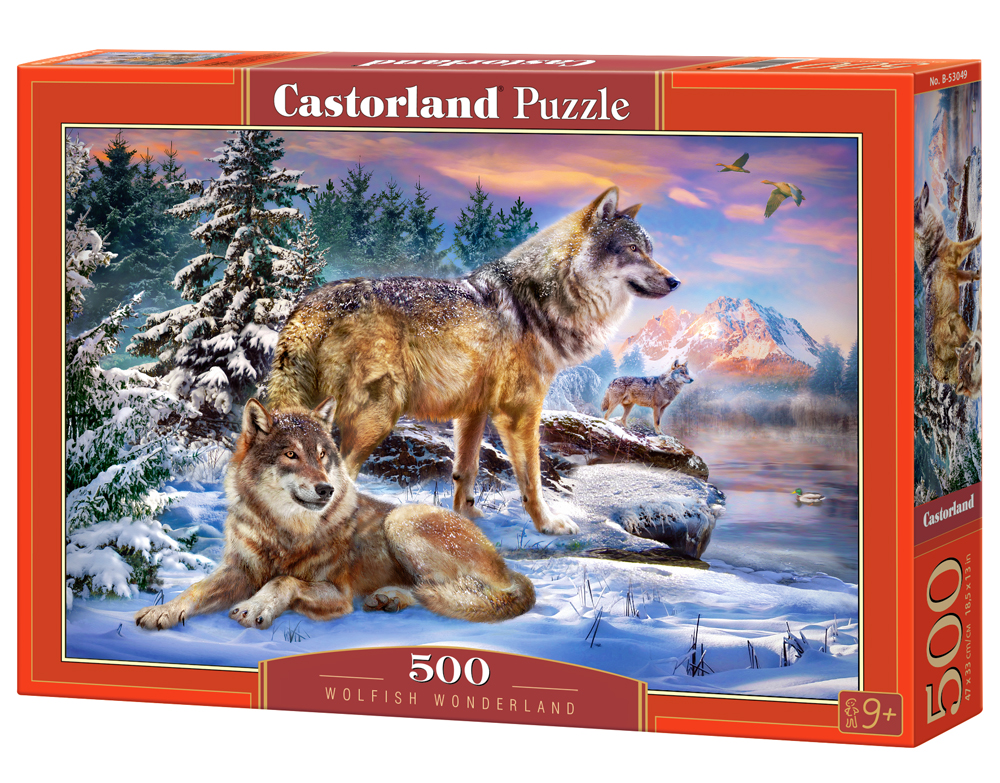 Puzzle Castorland Wolfish Wonderland 500 dílků