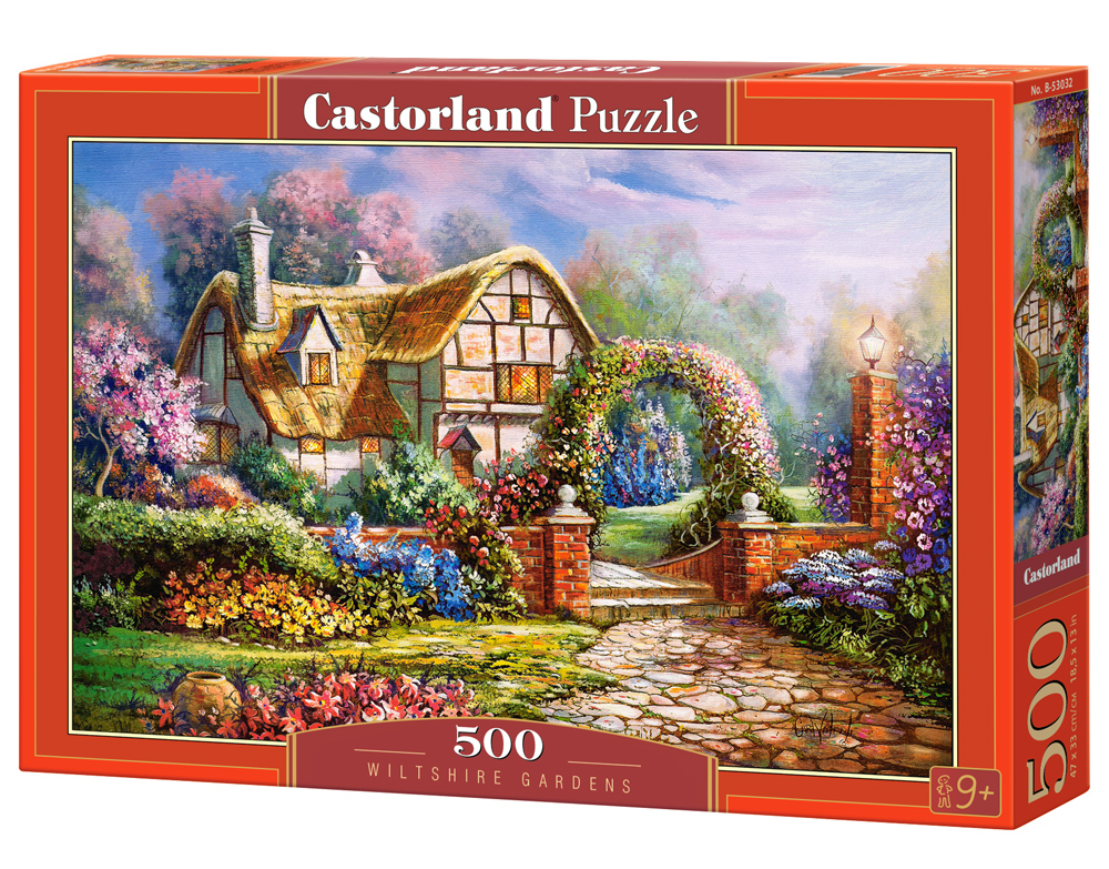 Puzzle Castorland Wiltshire Gardens 500 dílků