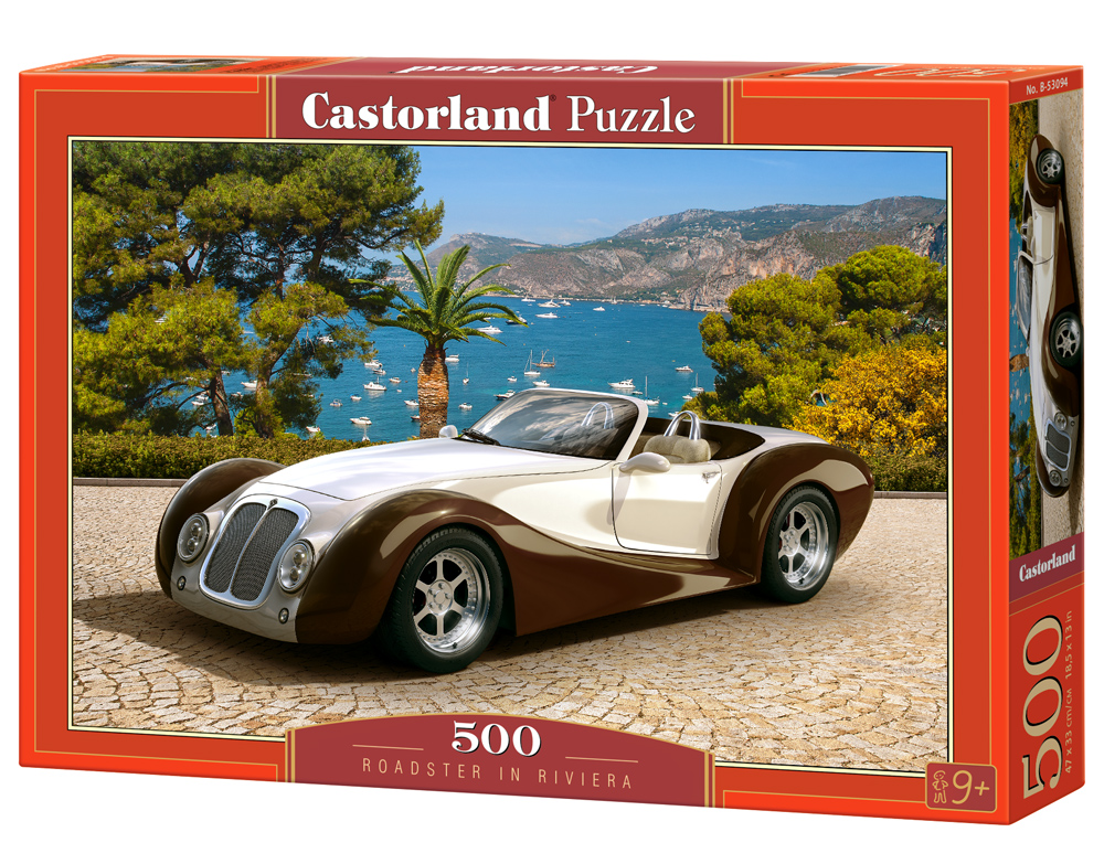 Puzzle Castorland Roadster in Riviera 500 dílků