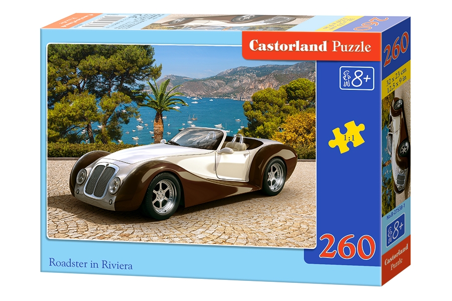 Puzzle Castorland Roadster in Riviera 260 dílků