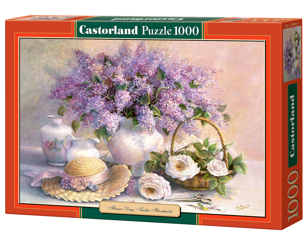 Puzzle Castorland Flower Day, Trisha Hardwick 1000 dílků