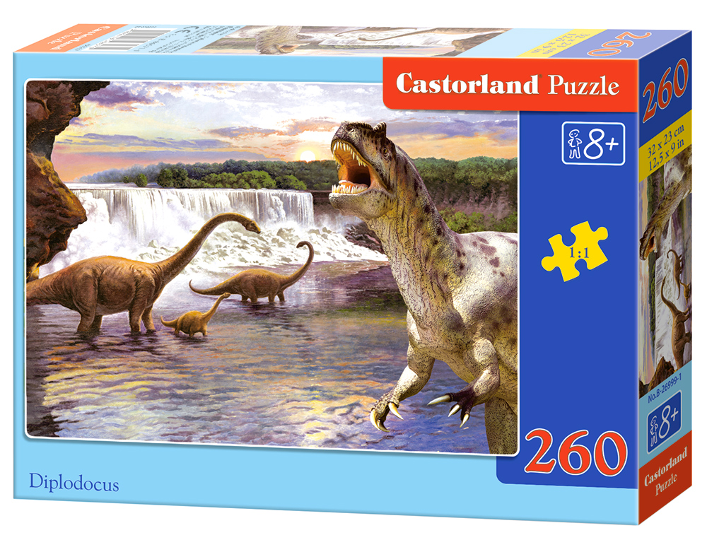 Puzzle Castorland Diplodocus 260 dílků