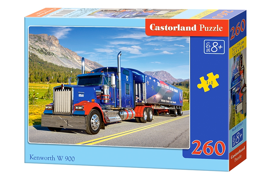 Puzzle Castorland Kenworth W 900 260 dílků