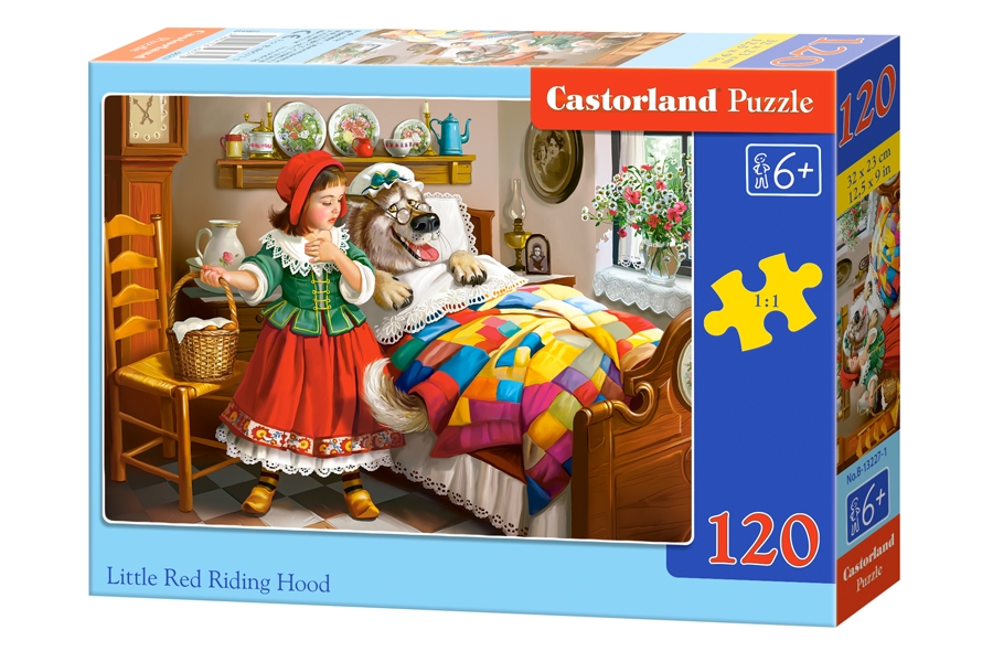 Puzzle Castorland Little Red Riding Hood 120 dílků