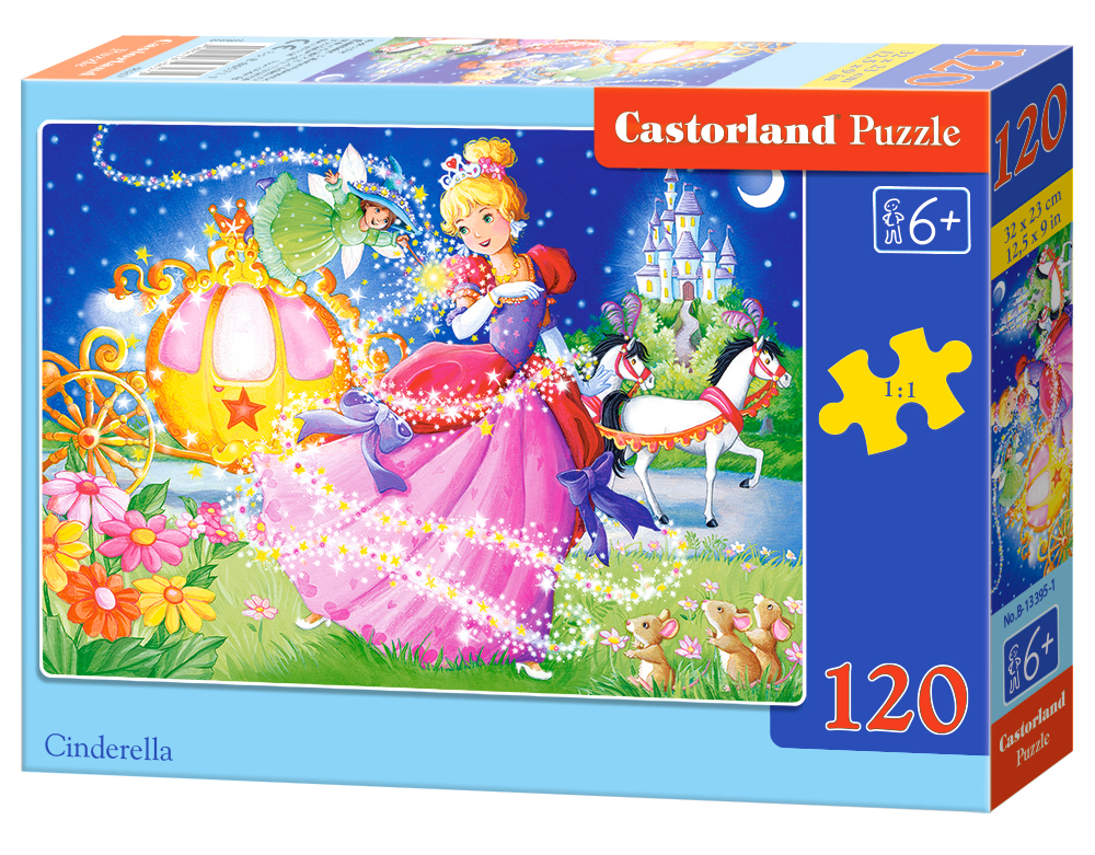 Puzzle Castorland Cinderella 120 dílků