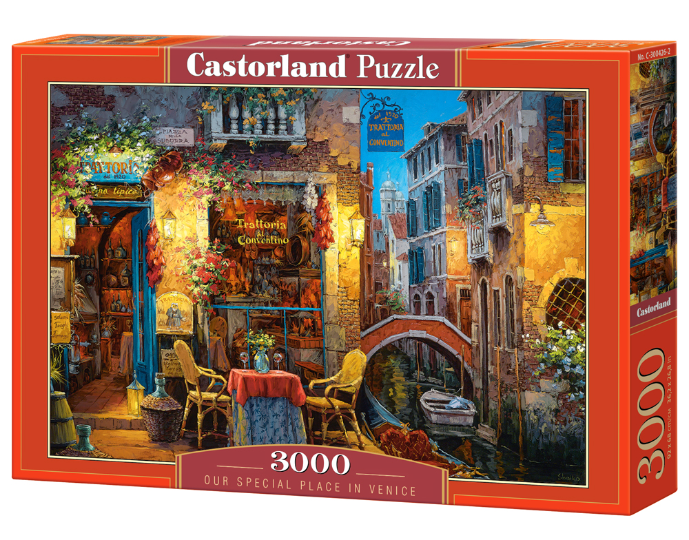 Puzzle Castorland Our Special Place in Venice 3000 dílků