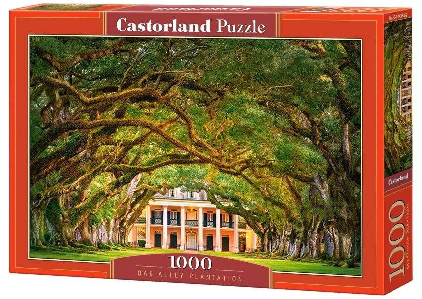 Puzzle Castorland Oak Alley Plantation   1000 dílků