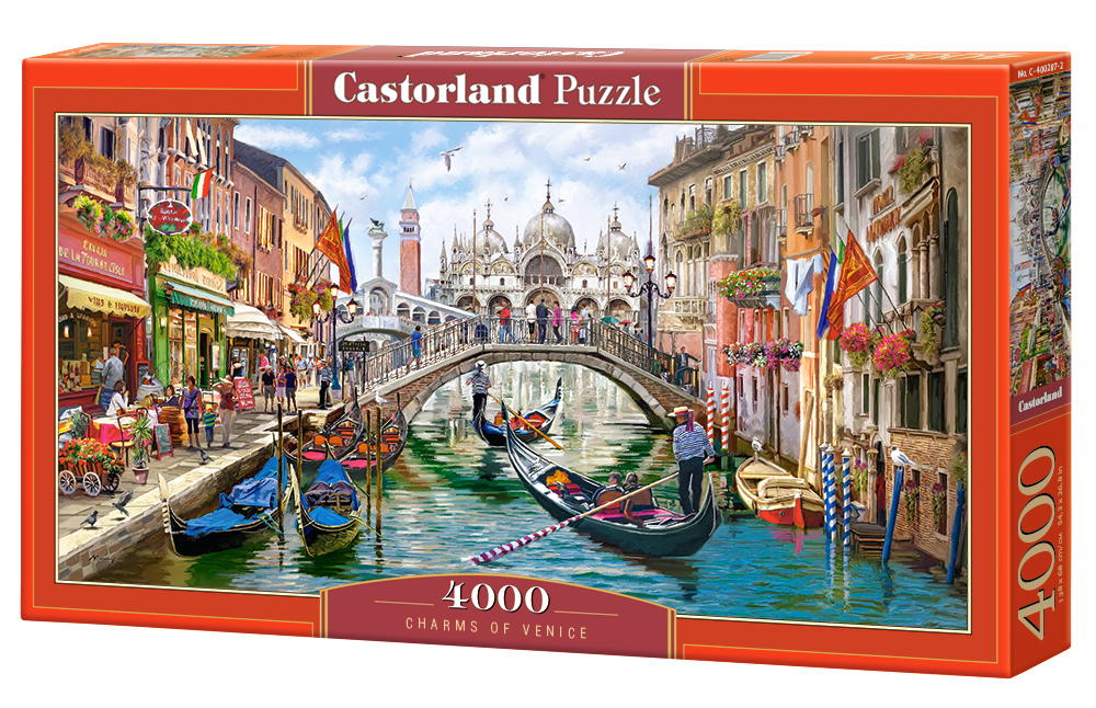 Puzzle Castorland Charms of Venice 4000 dílků