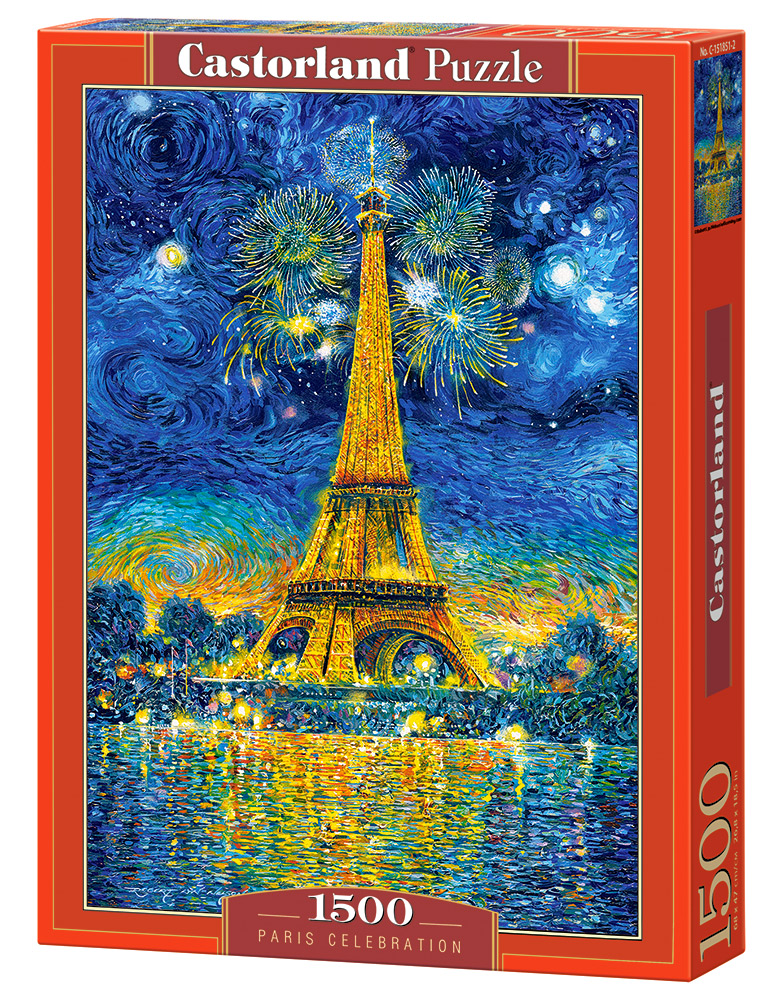 Puzzle Castorland Paris Celebration 1500 dílků