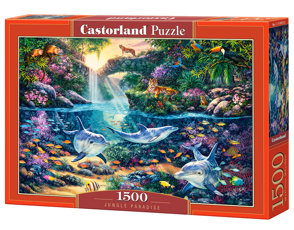 Puzzle Castorland Jungle Paradise 1500 dílků