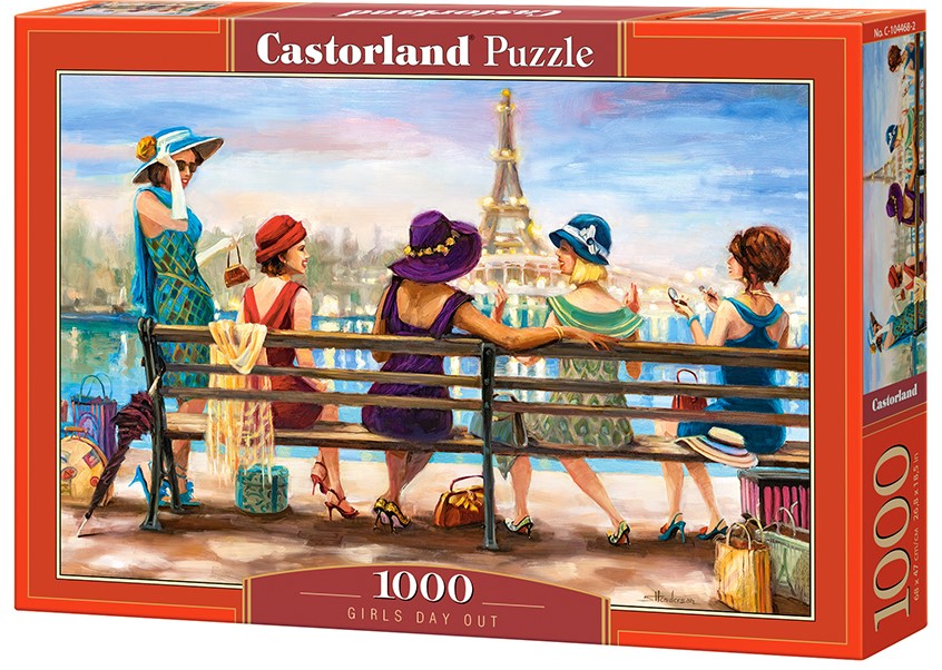 Puzzle Castorland Girls Day Out 1000 dílků