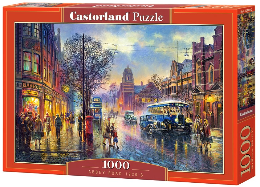 Puzzle Castorland Abbey Road 1930’s 1000 dílků