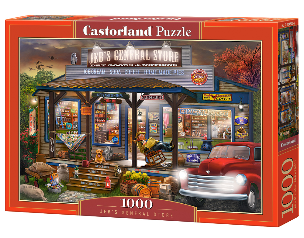 Puzzle Castorland Jeb's General Store 1000 dílků