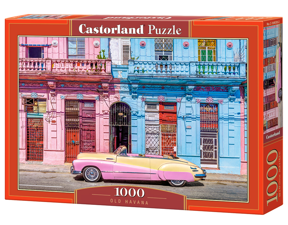 Puzzle Castorland Old Havana 1000 dílků