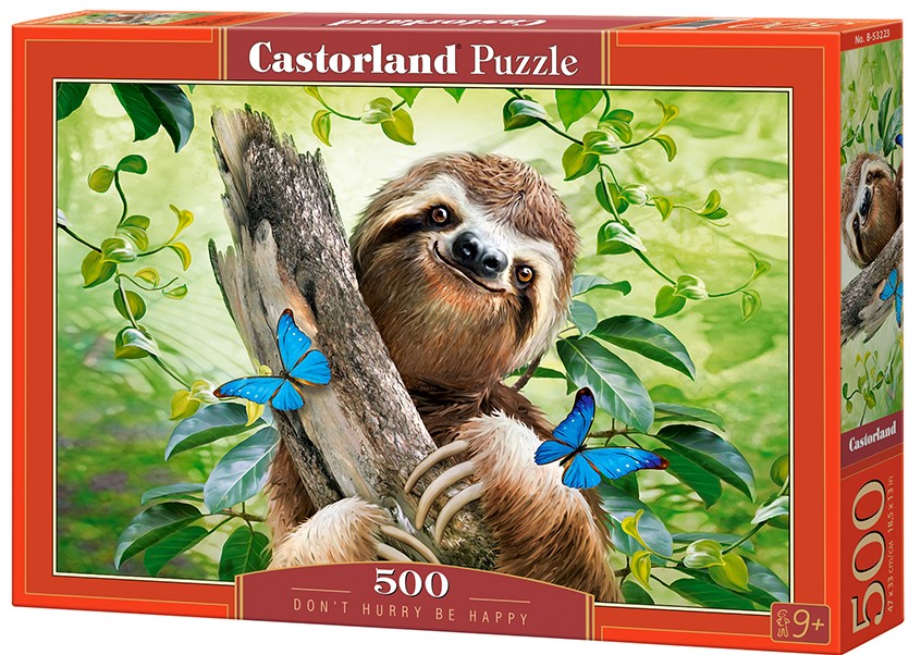 Puzzle Castorland Don't Hurry Be Happy 500 dílků