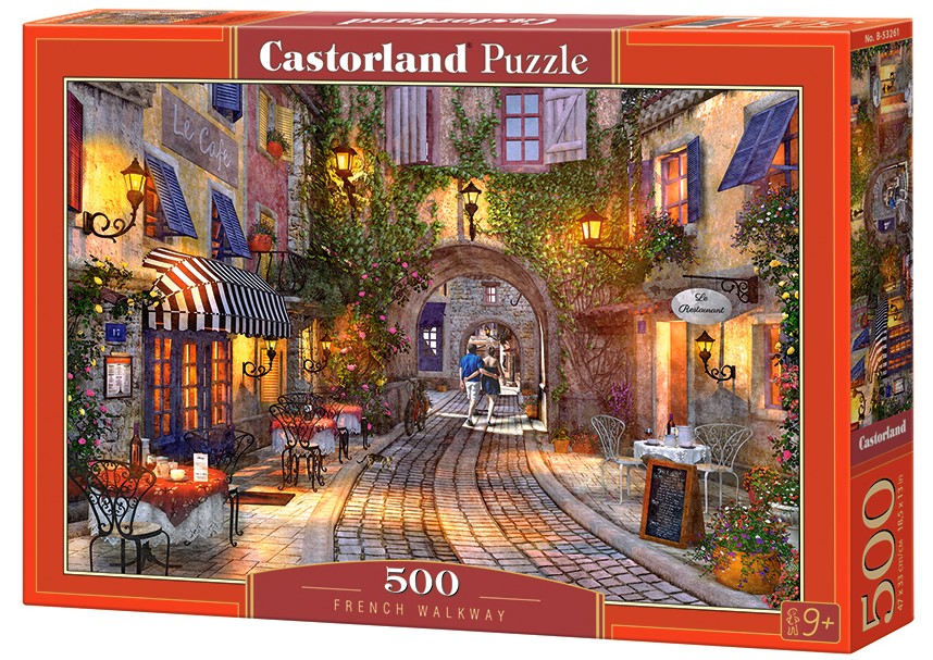 Puzzle Castorland French Walkway 500 dílků