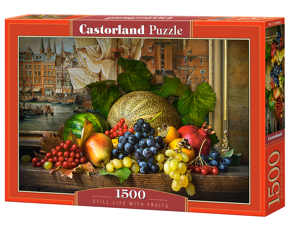 Puzzle Castorland Still Life With Fruits 1500 dílků