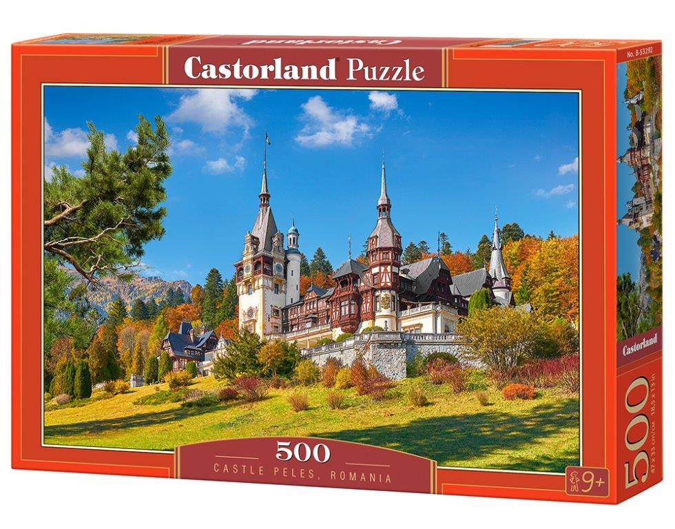 Puzzle Castorland Castle Peles, Romania 500 dílků