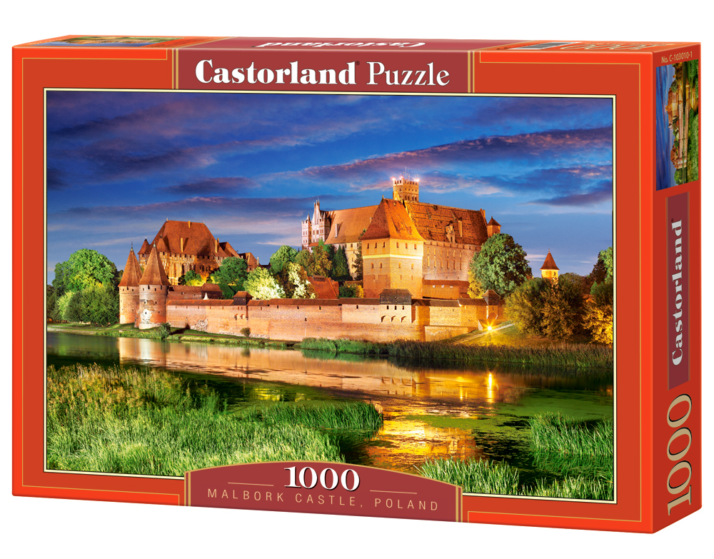 Puzzle Castorland Malbork Castle, Poland 1000 dílků