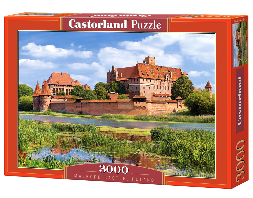 Puzzle Castorland Malbork Castle, Poland 3000 dílků