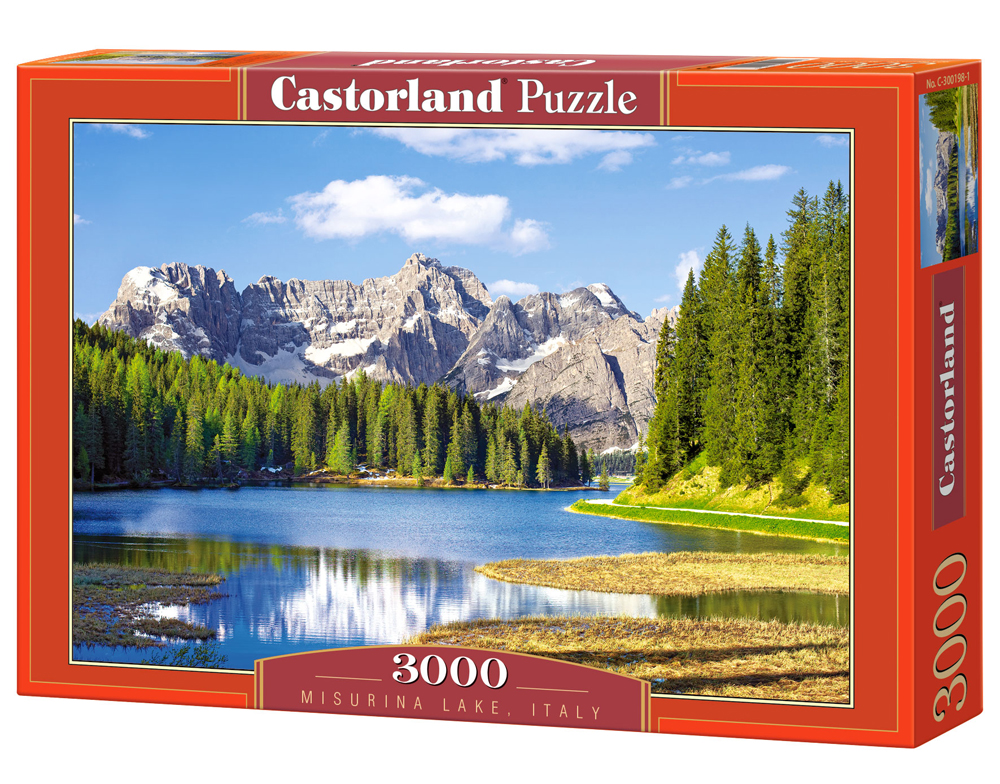 Puzzle Castorland Misurina Lake, Italy 3000 dílků