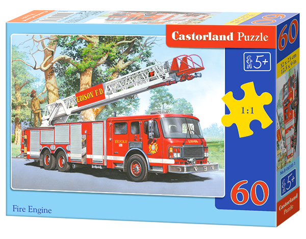 Puzzle Castorland Fire Engine 60 dílků