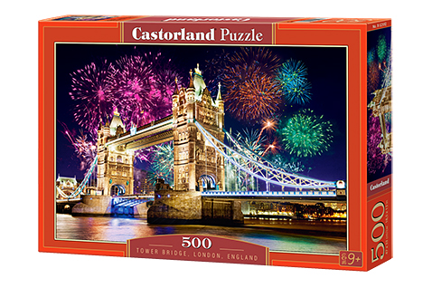 Puzzle Castorland Tower Bridge, England 500 dílků