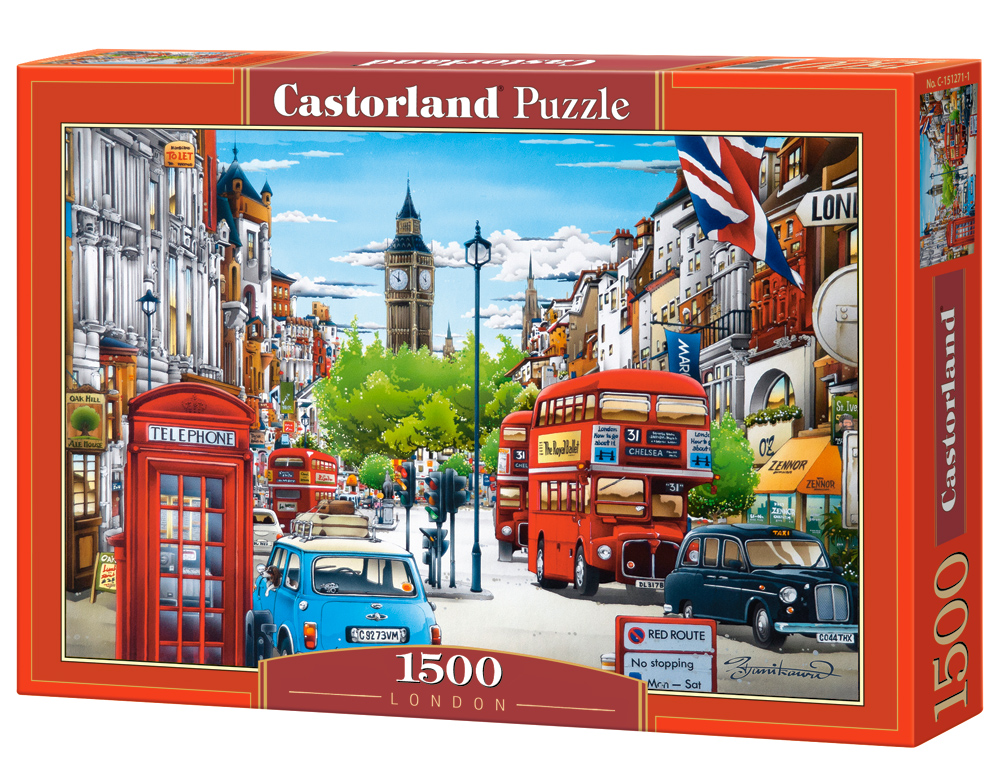 Puzzle Castorland London  1500 dílků