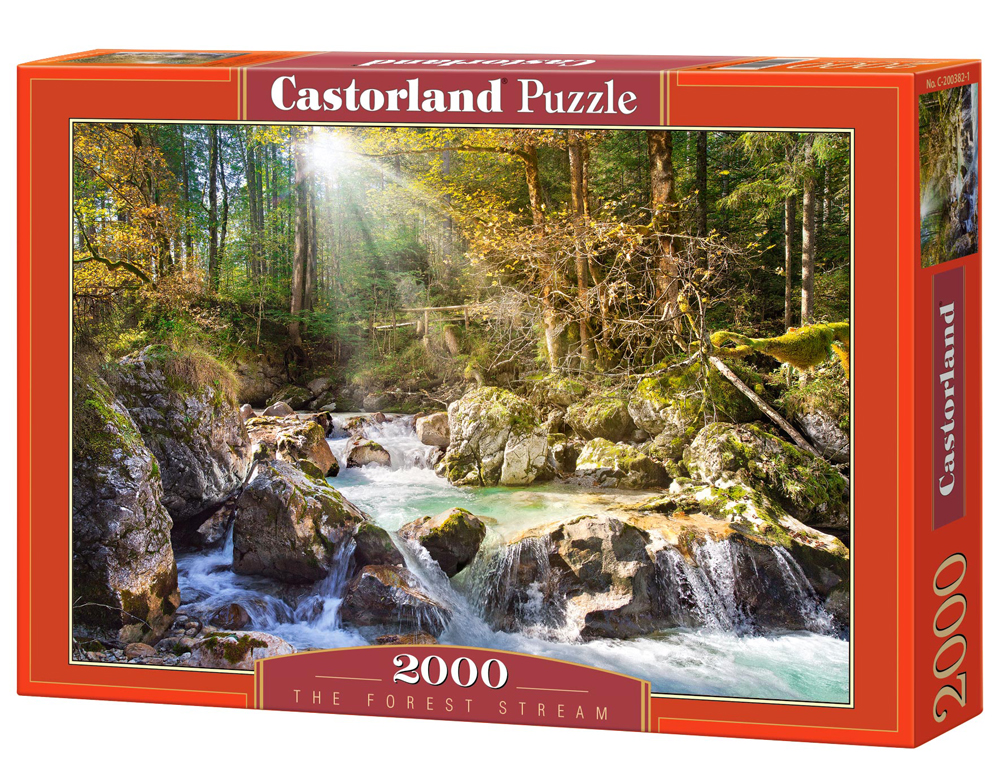 Puzzle Castorland The forest stream 2000 dílků
