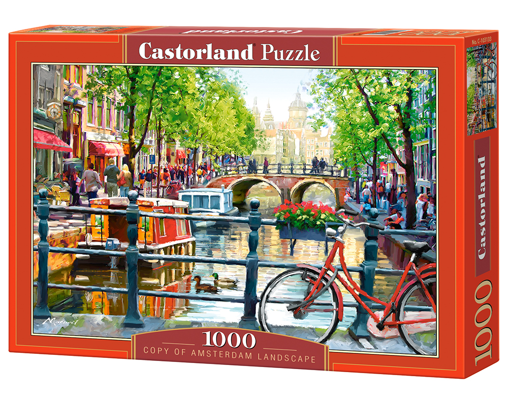 Puzzle Castorland Amsterdam Landscape 1000 dílků