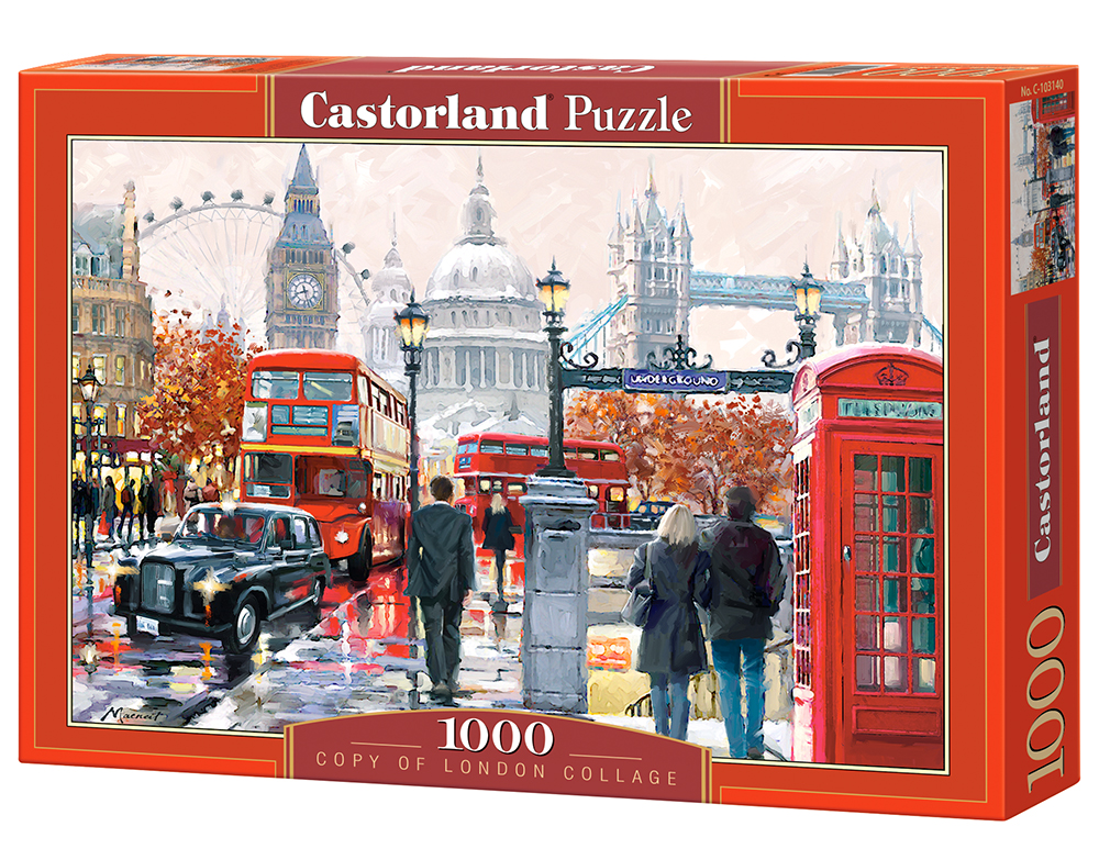 Puzzle Castorland London Collage 1000 dílků