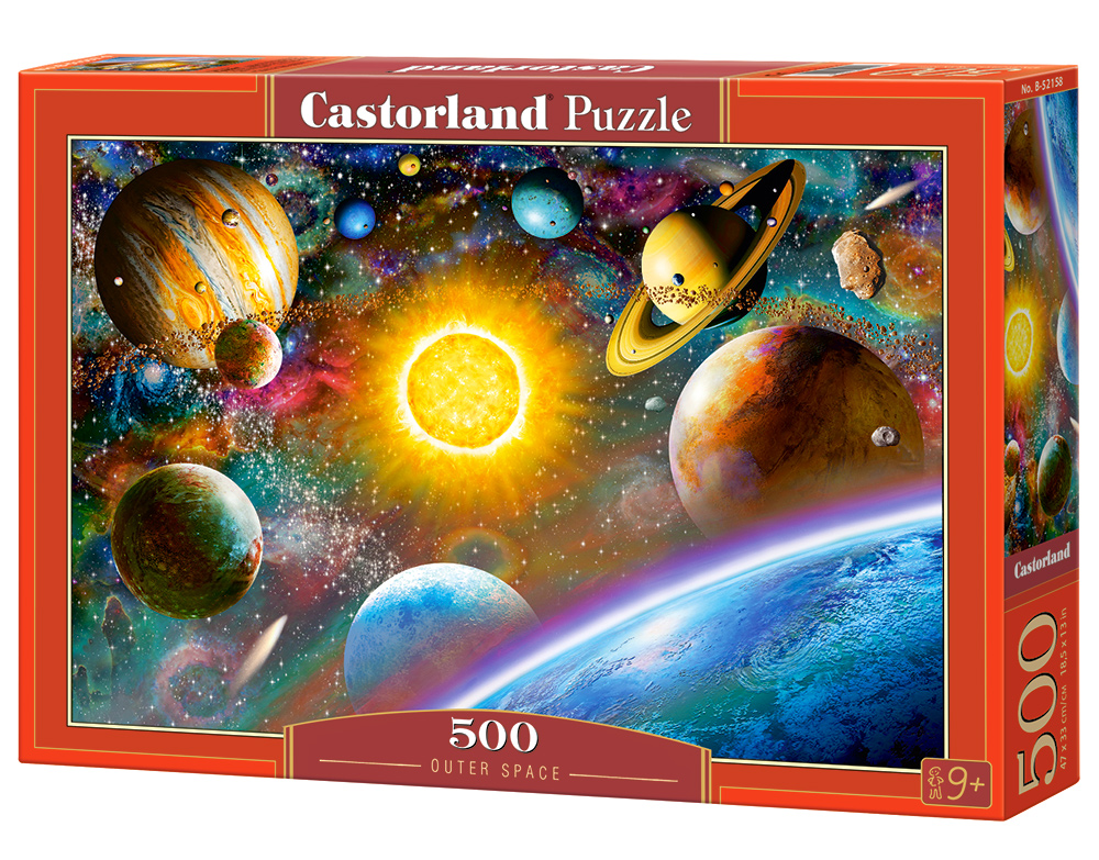 Puzzle Castorland Outer space  500 dílků