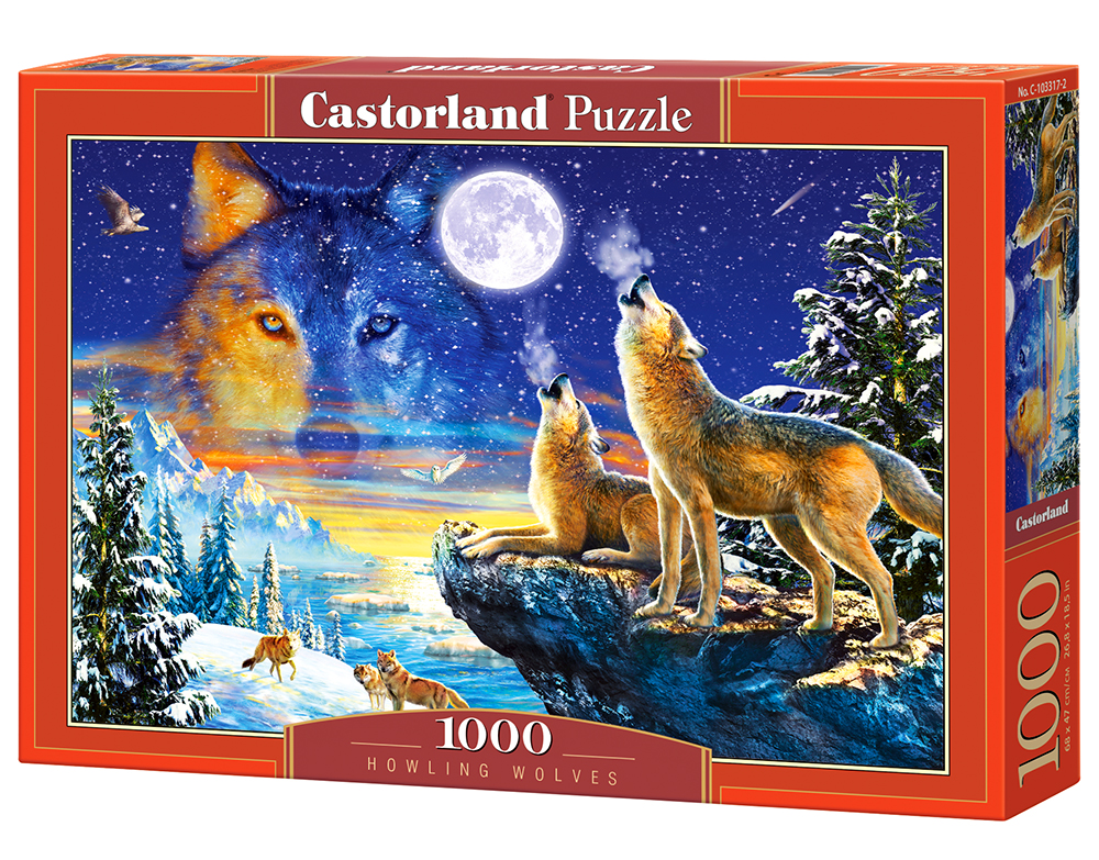 Puzzle Castorland Howling Wolves 1000 dílků