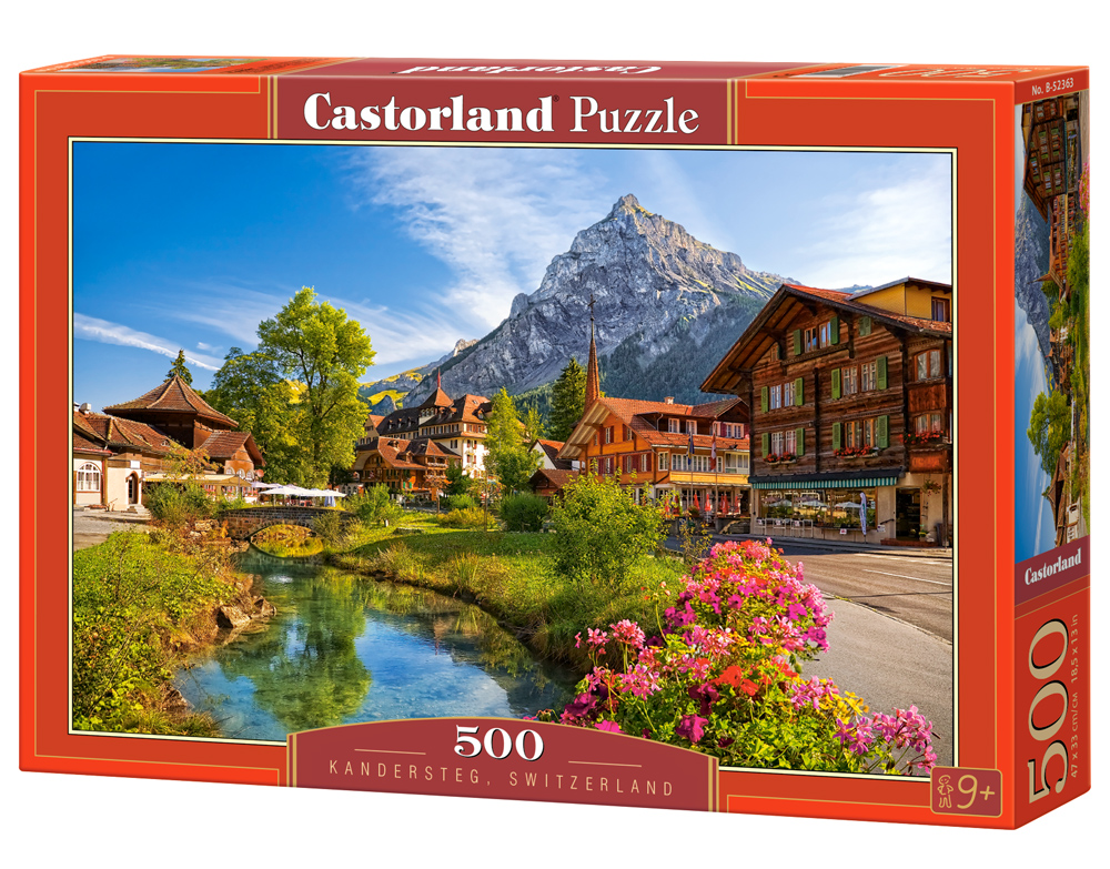 Puzzle Castorland Kandersteg, Switzerland 500 dílků