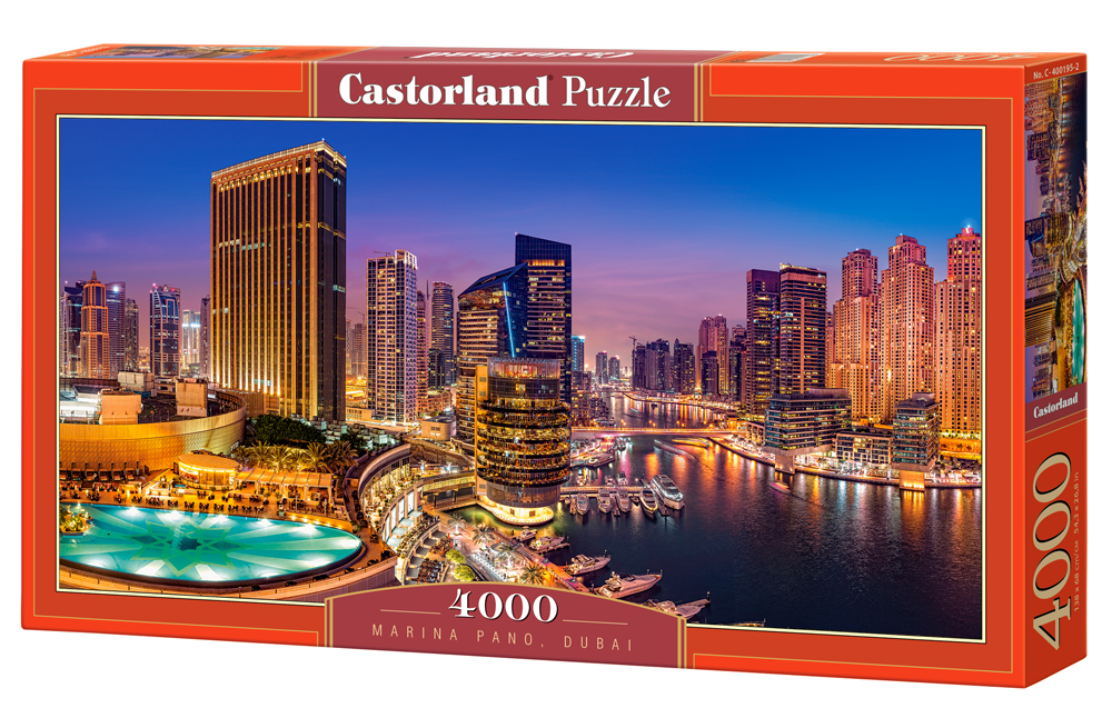 Puzzle Castorland Marina Pano, Dubai 4000 dílků